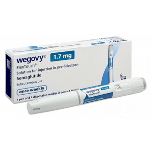 WEGOVY 1.7 MG FLEXTOUCH ( SEMAGLUTIDE ) SOLUTION FOR SUBCUTANEOUS INJECTION PRE-FILLED PEN
